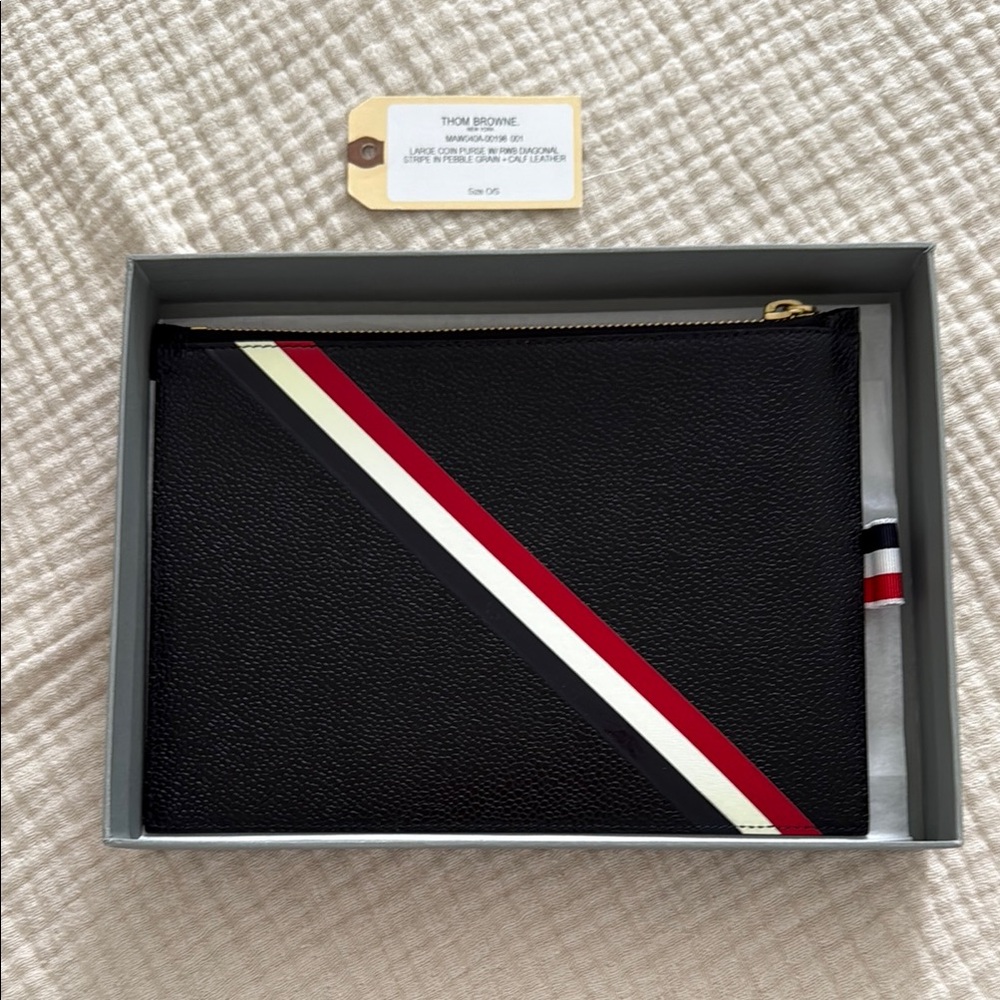 Thom Browne large coin purse